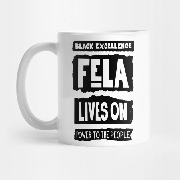 Fela Kuti Tribute Illustration: Black Excellence Lives On by Boogosh